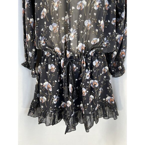 Ulla Johnson Dakota Mini Dress in Navy Silk Midnight $475 - Picture 5 of 13